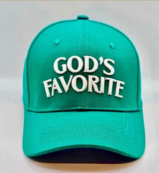 God's Favorite Green Curved